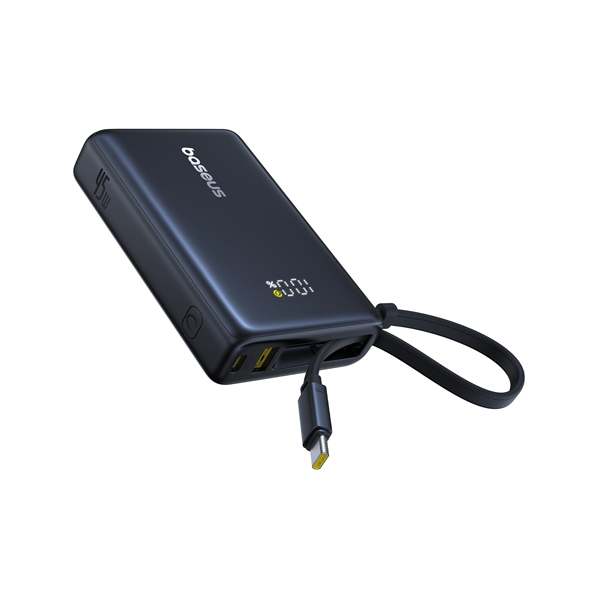 Baseus PicoGo 22.5W 20000mAh Portable Power Bank with Built‑In Cable