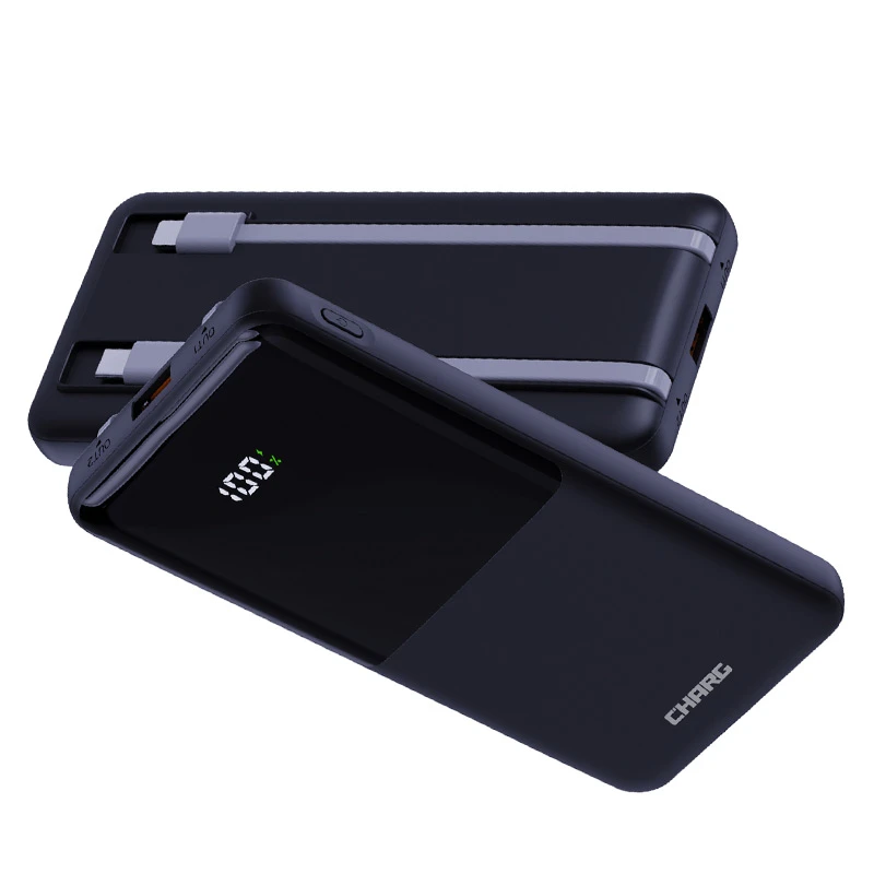 CHARG 10000mAh 22.5W Fast Charging Power Bank (CP-10)-Black